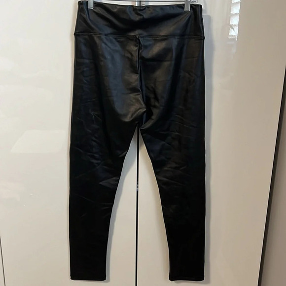 Vegan Leather Leggings High Waist NWOT, Size L - Picture 5 of 9